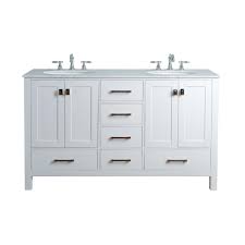 Check spelling or type a new query. Stufurhome Malibu 60 In Vanity In Pure White With Marble Vanity Top In Carrara Gm 6412 60pw Cr The Home Depot