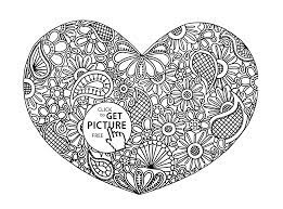 Collection by nina holdman rader. Design Pattern Coloring Pages Hearts Page 1 Line 17qq Com