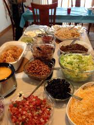 See more ideas about taco bar, mexican food recipes, food. Pin By Nikki Philo Hale On Maddie S Graduation 2014 Mexican Buffet Mexican Buffet Party Mexican Party Food