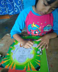 Gambar contoh hasil mewarnai untuk bahan referensi. Usir Jenuh Anak Saat Di Rumah Yuk Ikut Lomba Mewarnai