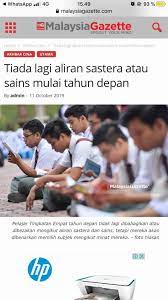 Pengetahuan tentang sejarah sastera boleh berupa pengetahuan tentang aliran dan karya sastera seperti apa yang menonjol dalam pelbagai kurun Tiada Lagi Aliran Sastera Atau Sains Mulai Tahun Depan Saifulislam Com