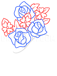 Tips and techniques to draw your favorite flower with many examples using pen and ink. How To Draw Mothers Day Flowers Step By Step Drawing Guide By Dawn Dragoart Com