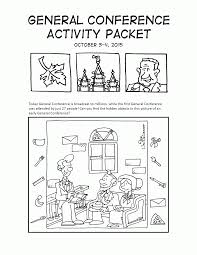 Draw the speaker coloring page by a year of fhe. Free Printable General Conference Coloring Pages Perfect Coloring Home