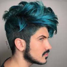 Instagram Photo By Guy Tang Jun 1 2016 At 7 15am Utc Blue Ombre Hair Green Hair Men Men Hair Color