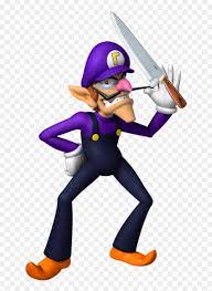 Image Waluigi Super Mario Characters Hd Png Download Vhv