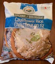 Costco offers bulk organic steamable bags of cauliflower rice. Costco Dujardin Organic Cauliflower Rice Review Costcuisine