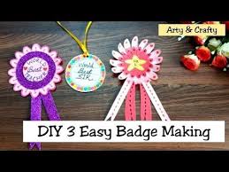 Birthday Gift For Teacher From Student Handmade Teachers Day Gift Idea Badge For Teachers Diy 3 Easy Badge Handmade Gift By Arty Crafty Youtube Easy Handmade Gifts Teachers Diy Handmade Gifts