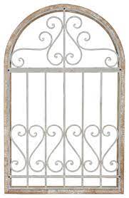 Find many great new & used options and get the best deals for farmhouse wall decor tin rustic at the best online prices at ebay! Danica Farmhouse Arch Wall Decor Farmhouse Metal Wall Art By Aspire Home Accents Inc 7432 Houzz