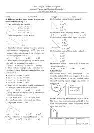 Topik edisi kali ini adalah soal dan pembahasan relasi dan fungsi matematika smp kelas 8. Pdf Pythagoras Kelas Irfany Mala Academia Edu