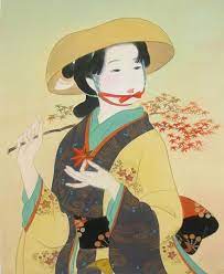 佃 喜翔 つくだきしょう 美人画 日本画 浮世絵 美人 画 イラスト