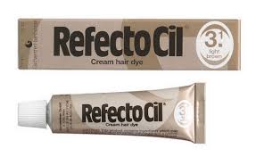 Amazon Com Refectocil Refectocil Eyelash Eyebrow Tint Color 3 1 Light Brown 0 5 Oz Beauty