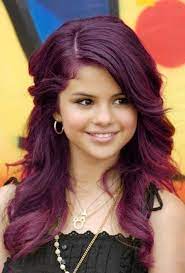 Daily washing dries out your hair and strips the color from your hair. How To Dye Your Hair Purple At Home Selena Gomez Hair Hair Color Purple Hair Color Burgundy