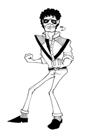 Free michael jackson coloring pages. Michael Jackson Thriller Coloring Pages