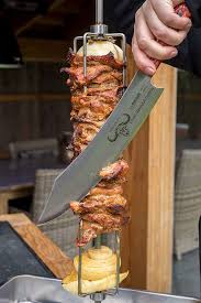 Doner Kebab Von Der Rotisserie Bigbbq De Doner Rezept Rezepte Kebab