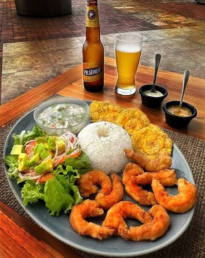 Camarones apanado/Breaded shrimp