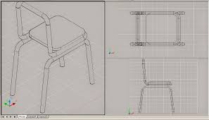 How to draw a 3d chair with a sharpie and a hb pencil. How To Make A 3d Chairs Autodesk Community Autocad