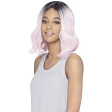 China Sexy Cosplay Pastel Baby Pink Synthetic Lace Front Wig For Women China Bob Wigs And Short Wigs Price