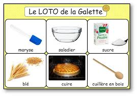 Le Loto De La Recette De La Galette Des Rois Loto Galette Des Rois Recette Galette Des Rois Galette Des Rois Maternelle Galette Des Rois