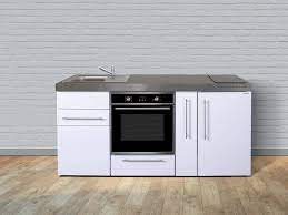 Singleküche mit funktionierenden herd und kühlschrank. Stengel Minikuche Mpb 180 A Mit Backofen Und Apothekerschrank
