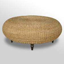 This table features inlaid rattan strips, which makes it look very distinct and unusual. Round Wicker Ottoman Coffee Table Ideas On Foter