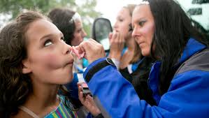 Aqua Skiers perform at the 49th annual Wisconsin State Water Ski Show