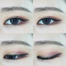 Korea Eyes Make Up Ulzzang Dyeo E Soft Eye Makeup Hooded Eye Makeup Asian Eye Makeup