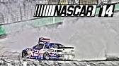 They stack 'em up on exit of turn 4! Nascar 14 All Star Race Youtube