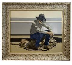 Authentic Oil Painting By Walt Johnston