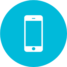 Mobile Blue Button Icon Png In 2021 Blue Button Icon Buttons