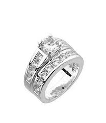 Dillard S Boxed Collection Cubic Zirconia Engagement Ring Wedding Band Set Engagement Rings Wedding Bands Set Engagement Rings Fashion Rings