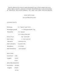 Maybe you would like to learn more about one of these? Contoh Susunan Panitia Pdf