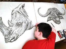 Disegni per compleanni, cartoni animati, disegni facili, disegni belli. Quindicenne Realizza Stupefacenti Disegni Di Animali A Memoria