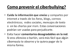 Como detectar o prevenir el ciberbullying