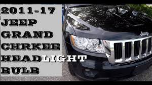 How To Change Replace Headlight Bulb In Jeep Grand Cherokee 2011 2017