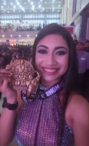 It's an honor to receive the gold medal🥇from the hands of Ruslan Hossain.  I'm grateful to myself for giving this an honest shot, to Meem apu for  guiding me through the poses,