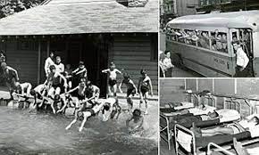 Black and white photos show unidentified boys at 1930s and 40s summer camp  | Daily Mail Online