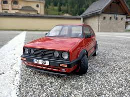 Its wheelbase grew slightly (+ 75 mm (3.0 in)), as did exterior dimensions (length + 180 mm. 3dm Vw Golf 2 Gti Rc Bodies And Parts