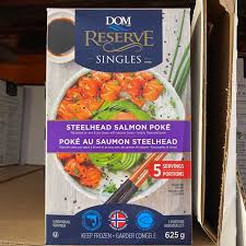 (precedă un adjectiv care determină un substantiv articulat sau un substantiv nume de persoană, nearticulat) fruntea ta cea lată. Dom Reserve Steelhead Salmon Poke 625g Shops At Gogo401