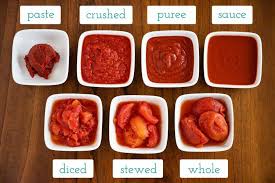 If you are using canned tomatoes, use the second. 7 Types Of Canned Tomatoes And How To Use Them