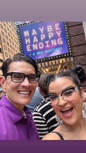 My acting school bestie, @robertstarkey came to visit me in NYC this past  week—and we had an absolute blast! In just two days, we saw Maybe Happy  Ending, Sunset Boulevard, and Hells Kitchen., ...