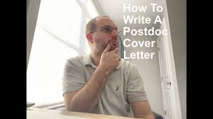 25 inspiring cover letter examples to learn from. How To Write A Postdoc Cover Letter Youtube