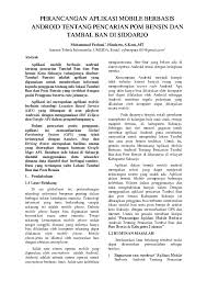 100 contoh skripsi sistem informasi berbasis web dan jurnal. Pdf Jurnal Perancangan Aplikasi Pencarian Pom Bensin Dan Tambal Ban Di Sidoarjo Sang Awan Academia Edu