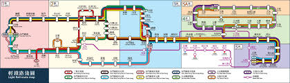 Hong Kong Light Rail Route Map Transit Map Map Route Map