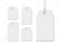 For inkjet printers, 6 labels per sheet. Blank Labels Template Price Tags Set Realistic Vector Isolated On White Set Of Paper Sale Labels Royalty Free Cliparts Vectors And Stock Illustration Image 69699512