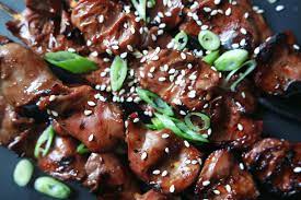Try This Offaly Good Chicken Heart Yakitori Jess Pryles Recipe Offal Recipes Chicken Heart Recipes