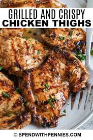 Chicken has a terrible reputation for drying out in the oven, but with chicken thighs you don't need to worry. Grilled Chicken Thighs Use Fresh Or Frozen Spend With Pennies