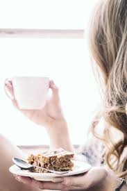 Ciasto Jablkowo Orzechowe Kaszamanna Lebensmittel Essen Beton Look Kaffee