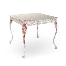 Unique in its shape and industrial in its style, our santiago coffee table will be a major asset in your living room. Traditional Table Santiago Las Cubanas Aluminum Painted Aluminum Base Square