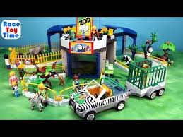 Playmobil City Life Toy Safari Animals Zoo Building Set For Kids Build And Review Youtube Zoo Toys Building For Kids Safari Animals
