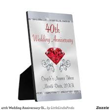 May the precious love between you two always bloom in grace. 40th Wedding Anniversary Gifts For Friends Family Plaque Zazzle Com In 2021 Anniversary Gift For Friends 40th Wedding Anniversary Gifts 21st Anniversary Gifts